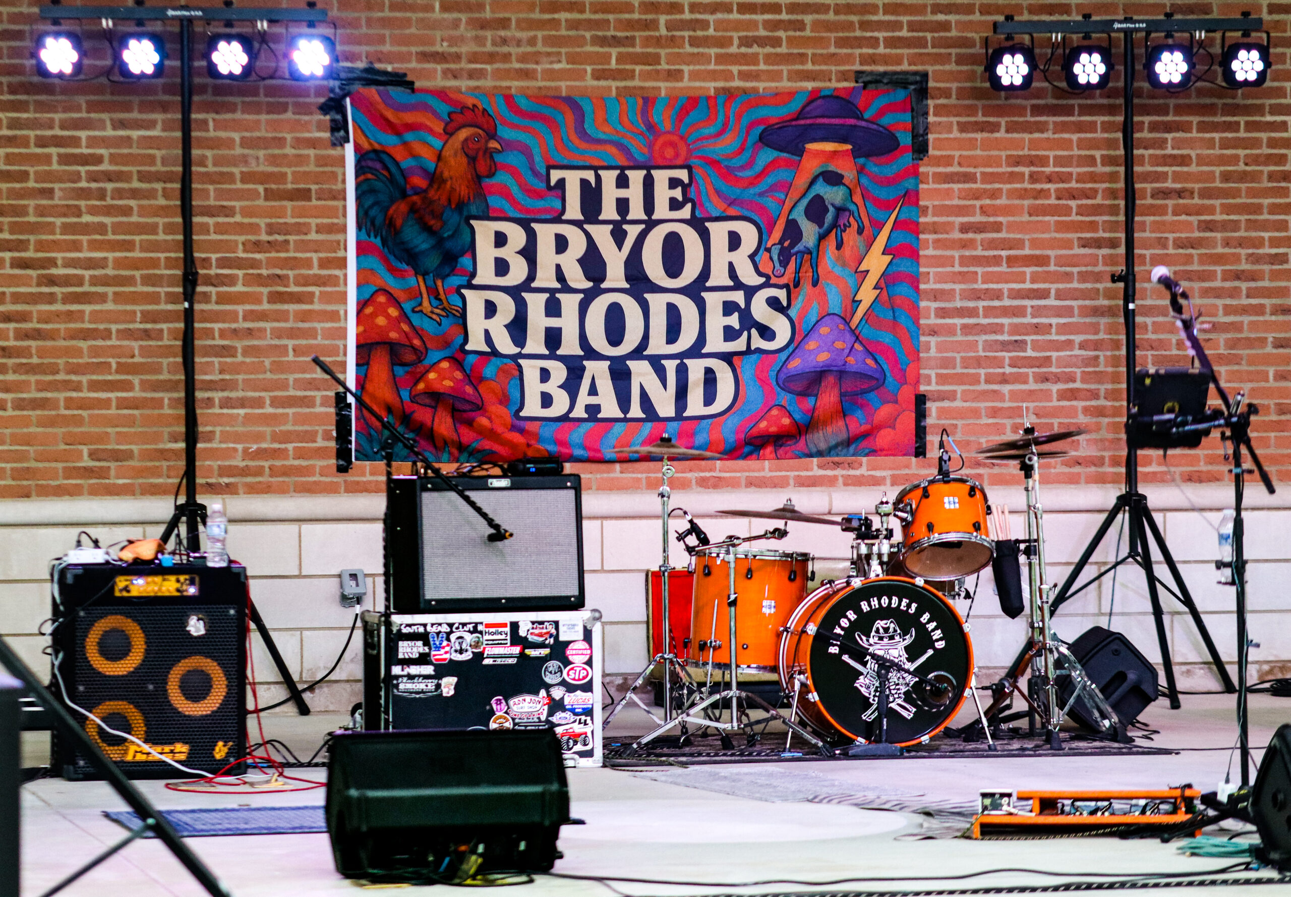 The Bryor Rhodes Band at The Prospect Community Foundation Amphitheatre