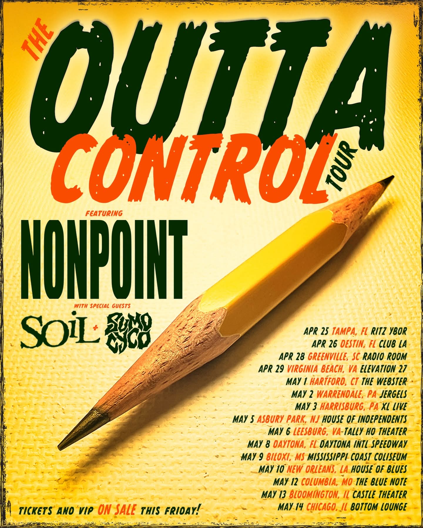 Nonpoint Announces Outta Control Tour (With More Dates to Come)