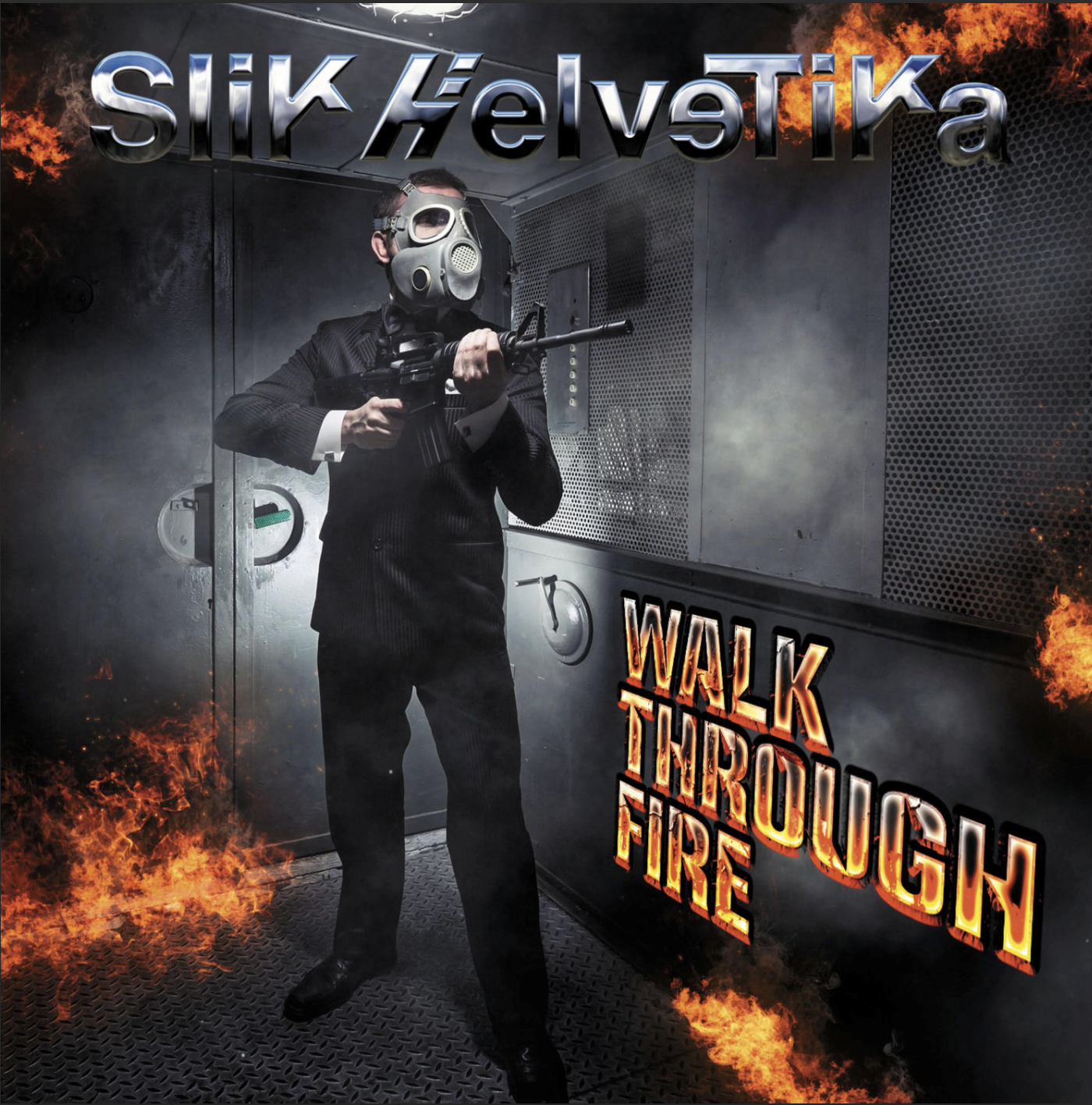 Interview with Michael Myers of Slik Helvetika about newest album Walk Through Fire