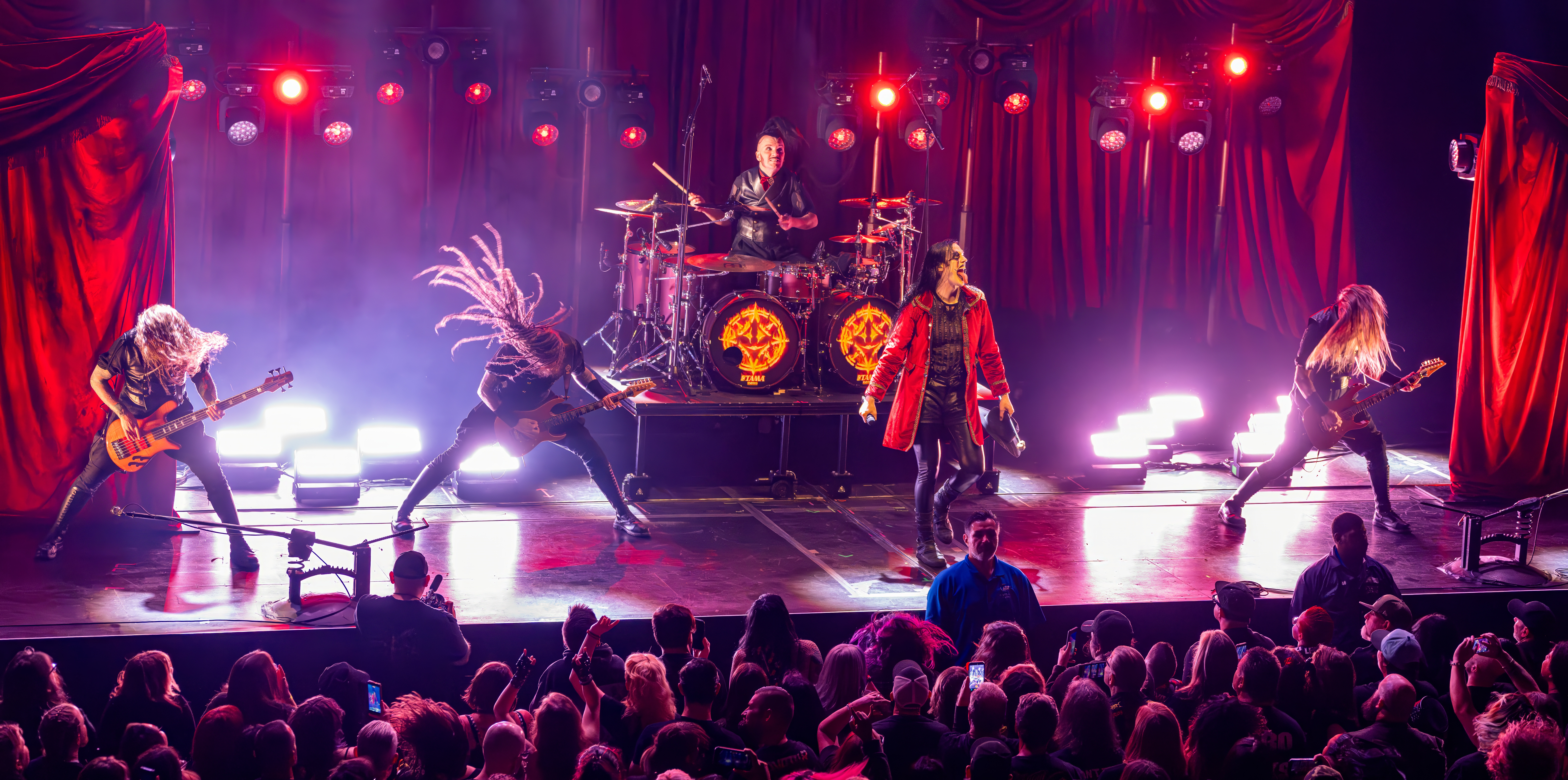 Citizens of Avatar Country all gather at the Italian Metal Opera in Sacramento