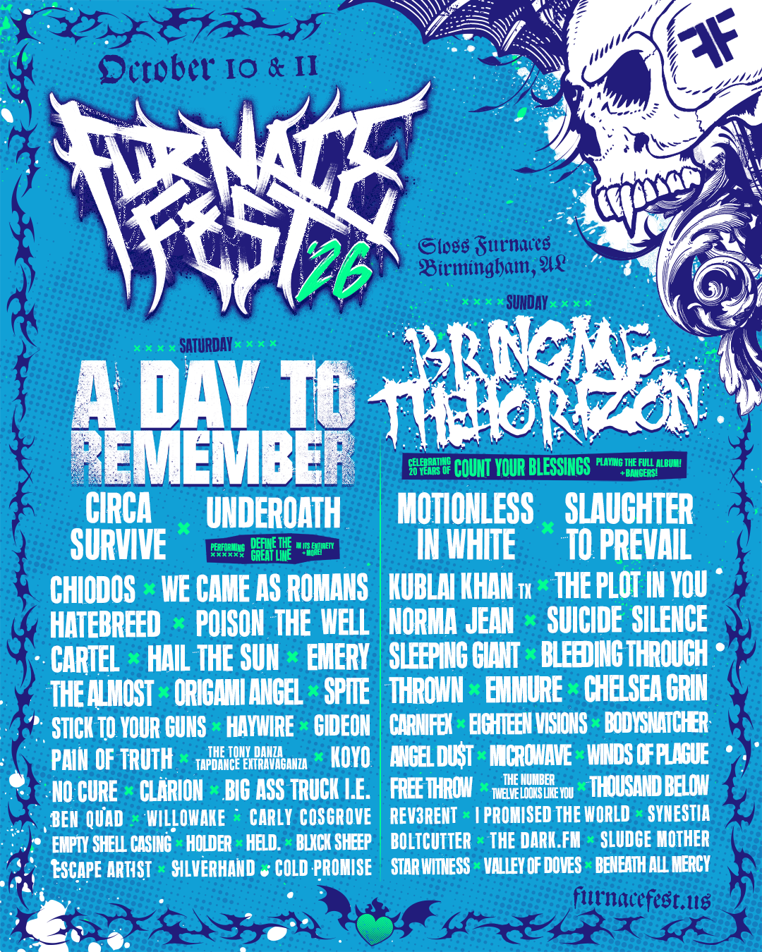 Furnace Fest announces lineup of the century!
