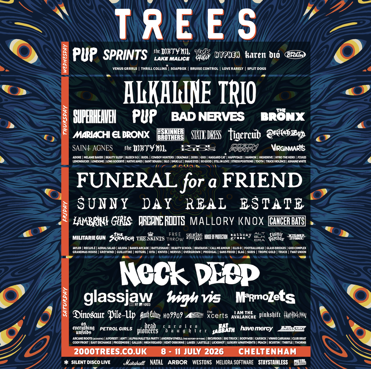 2000Trees Festival announces that Static Dress will headline Cave on July 9!