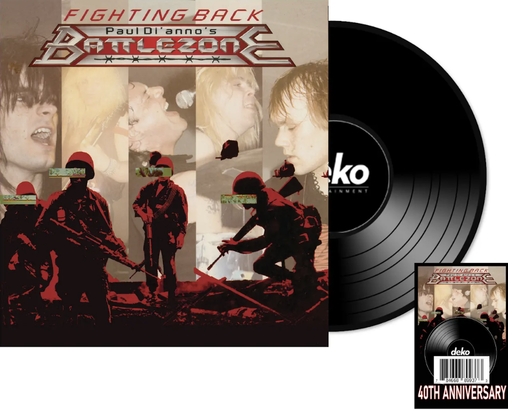 Paul Di’Anno Battlezone re-release Fighting Back on its 40th Anniversary