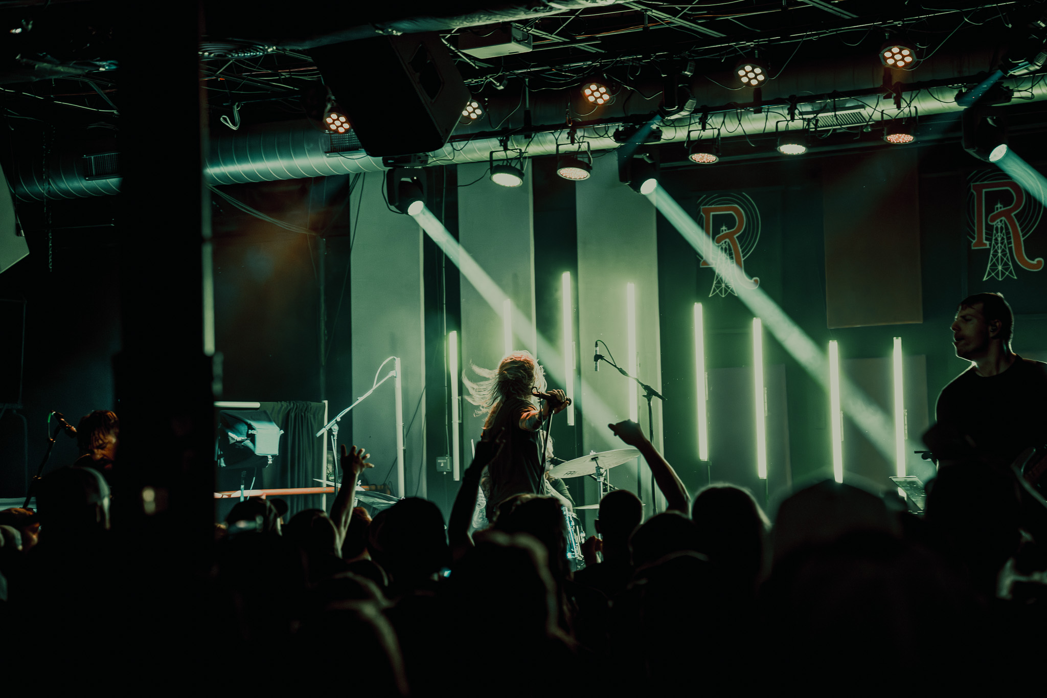 Underoath performs at sold out show at The Radio Room in Greenville, SC!