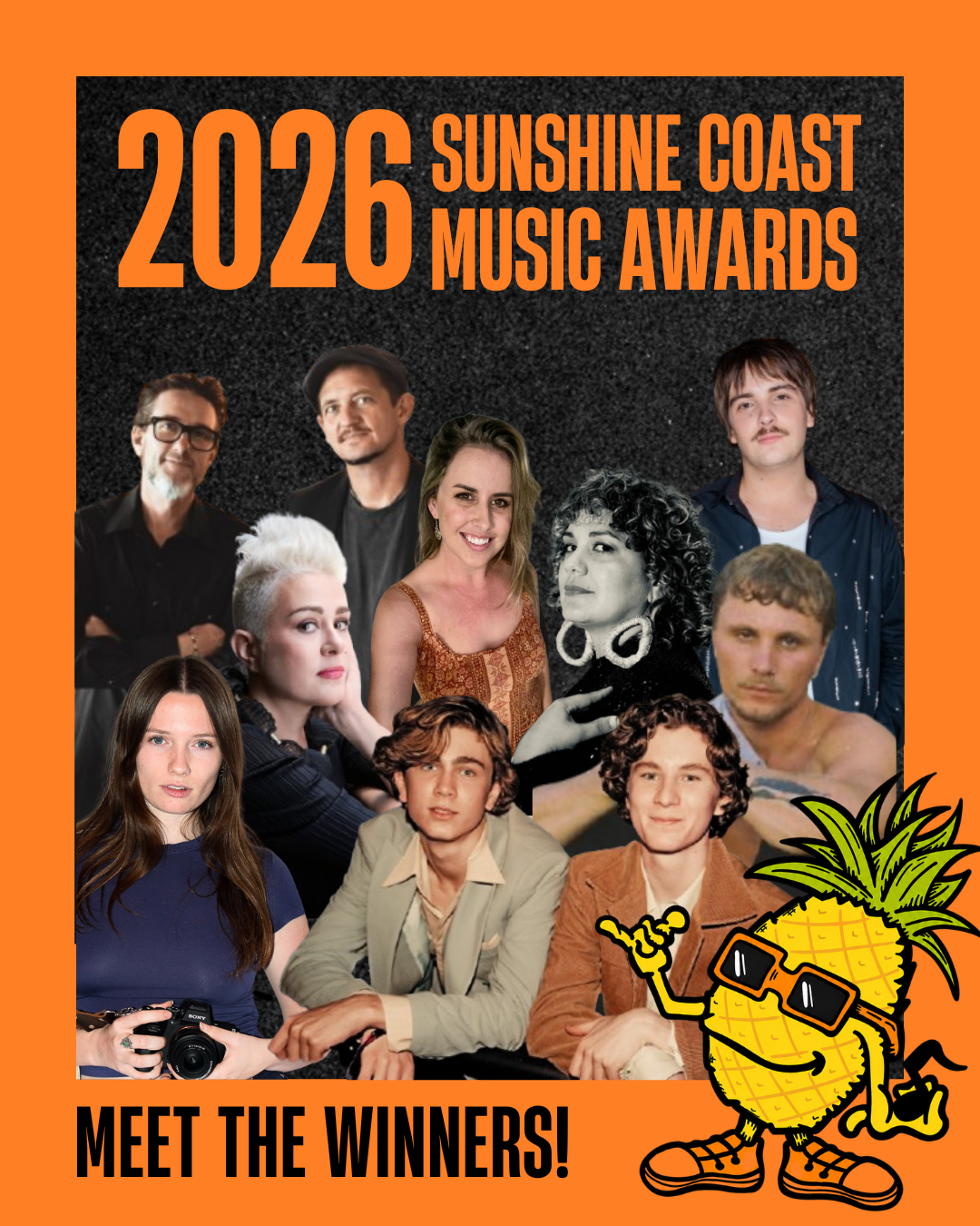 Sunshine Coast Music Awards crowns this years top artists and industry leaders!