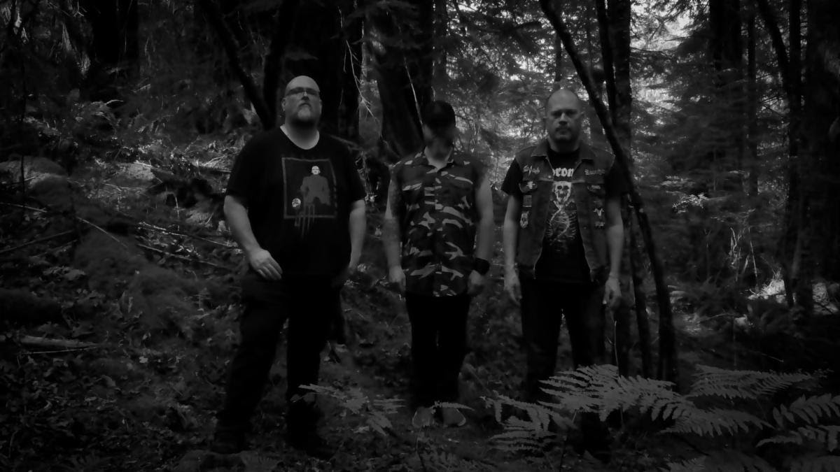 STRICKEN: Seattle Blackened Sludge Trio To Drop From Dark Dimensions An Unspeakable Presence Awakens November 6th On Horror Pain Gore Death Productions; “Darkness Impenetrable” Video Playing